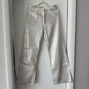 Zara Silver Jeans